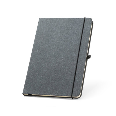 MATISSE. A5 notebook with rigid cover in leather (70 recycled) with lined sheets